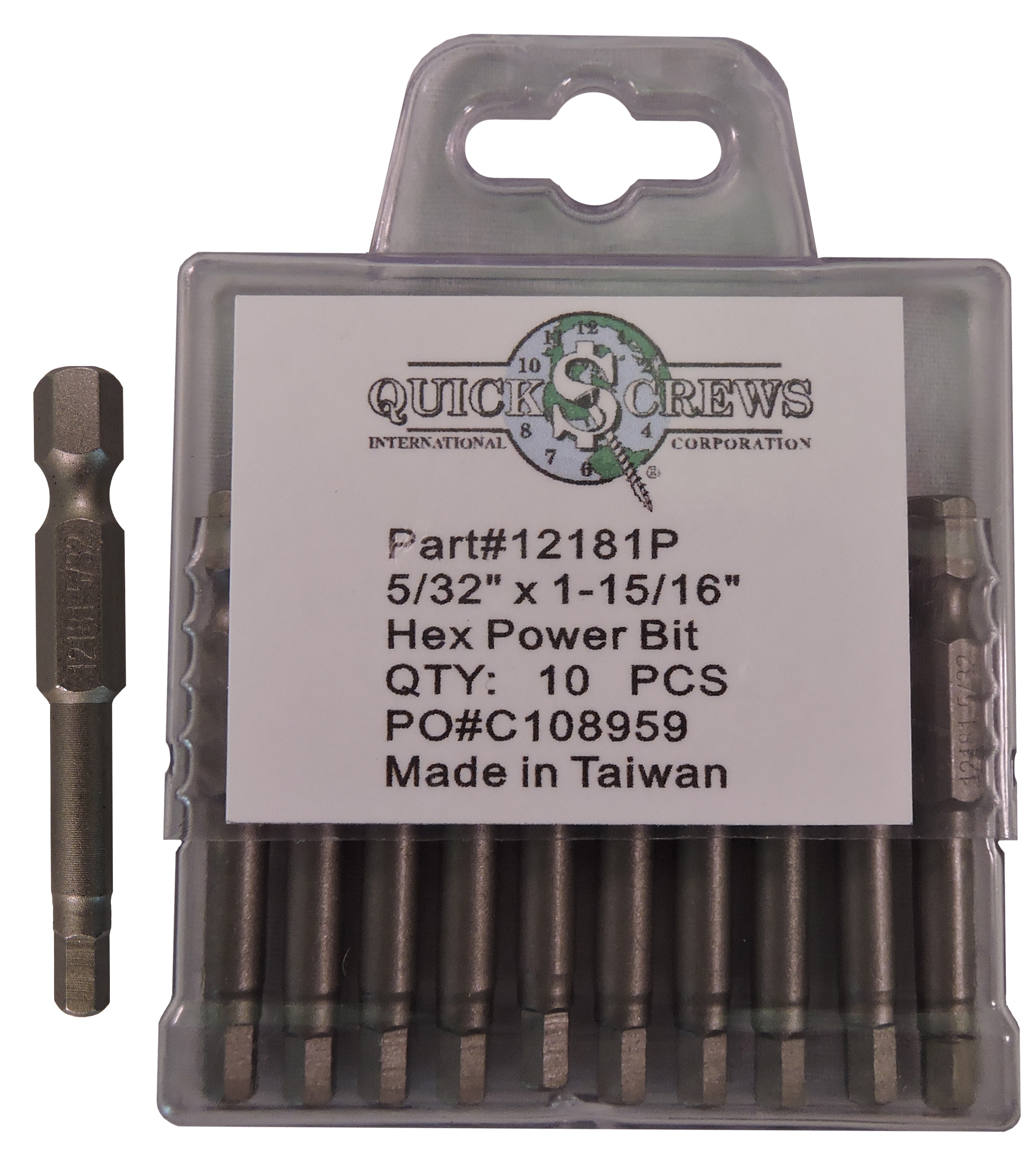 Hex Drive Power Bits