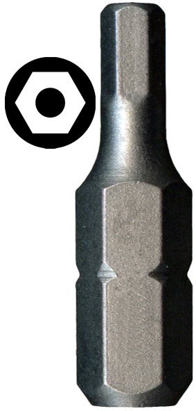 Hex Tamper Proof  Insert Bit