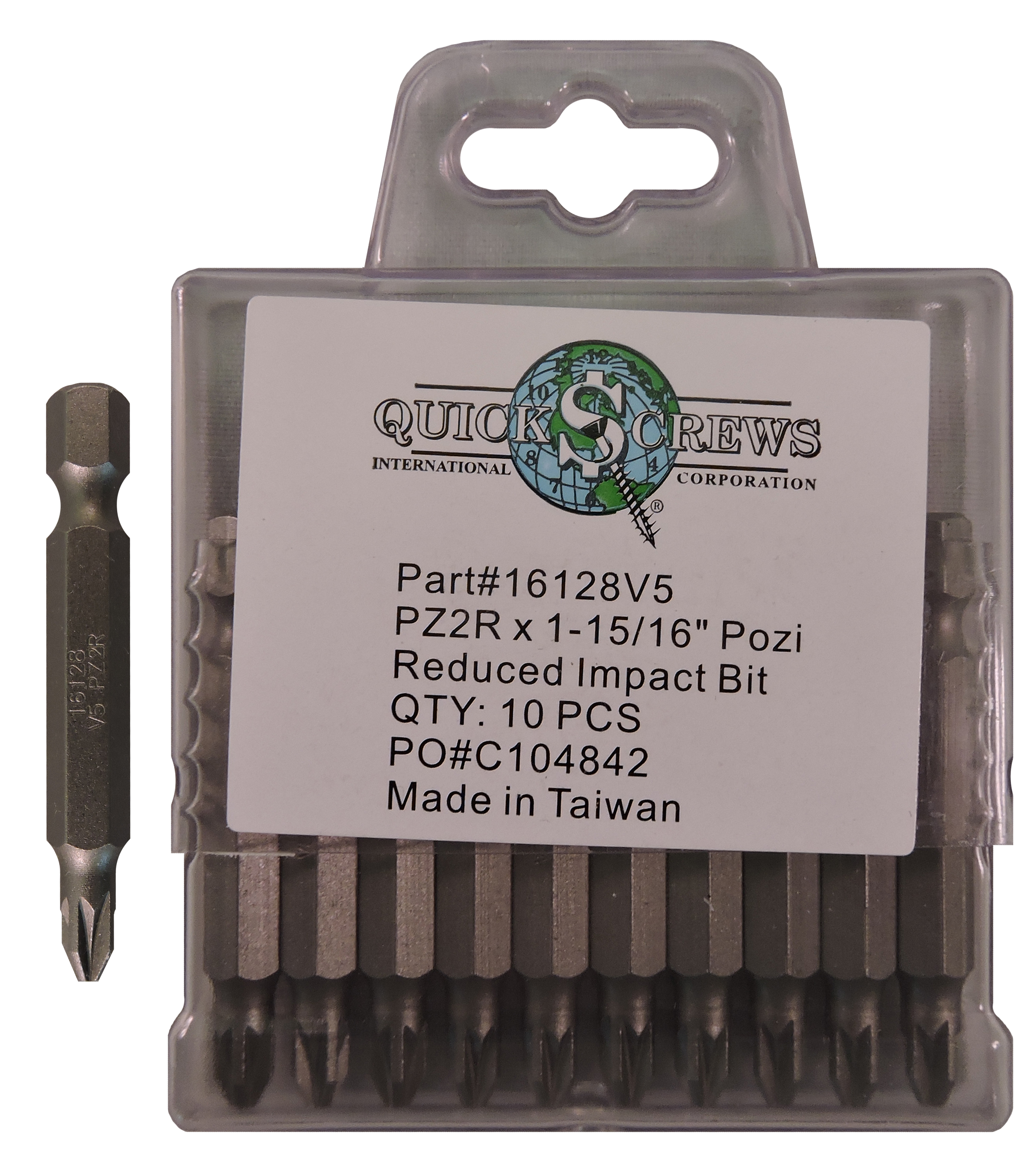 Pozi Drive Impact Bits