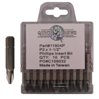 Phillips Drive Bits Standard Type