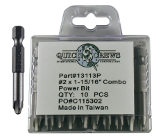 Combo Drive Insert Bits  