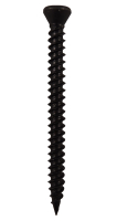 Trim Head Finish Screws Black 