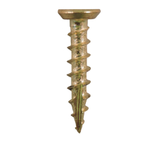 Cabinet Hardware Screws Bright Brass  