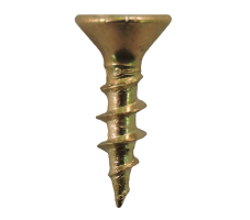 Cabinet Hardware Screws Bright Brass  