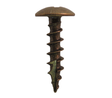 Cabinet Hardware Screws Antique Brass  