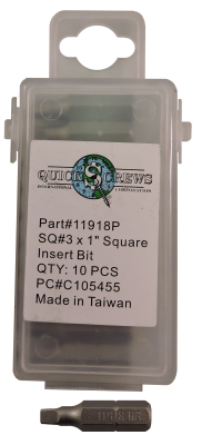 Square Drive Bits