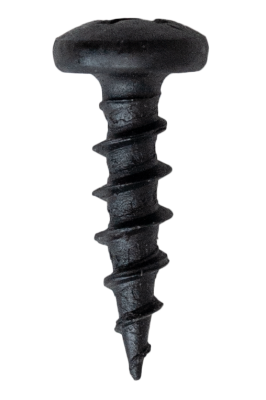 Cabinet Hardware Screws Black