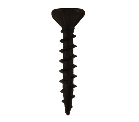 Cabinet Assembly Wood Screws Black 