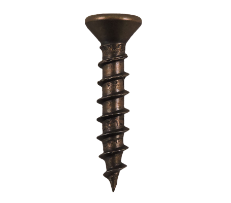 Cabinet Hardware Screws Antique Brass  