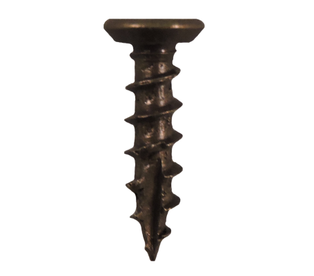 Cabinet Hardware Screws Antique Brass  