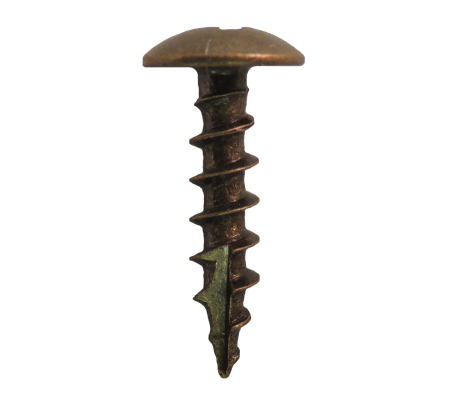 Cabinet Hardware Screws Antique Brass  
